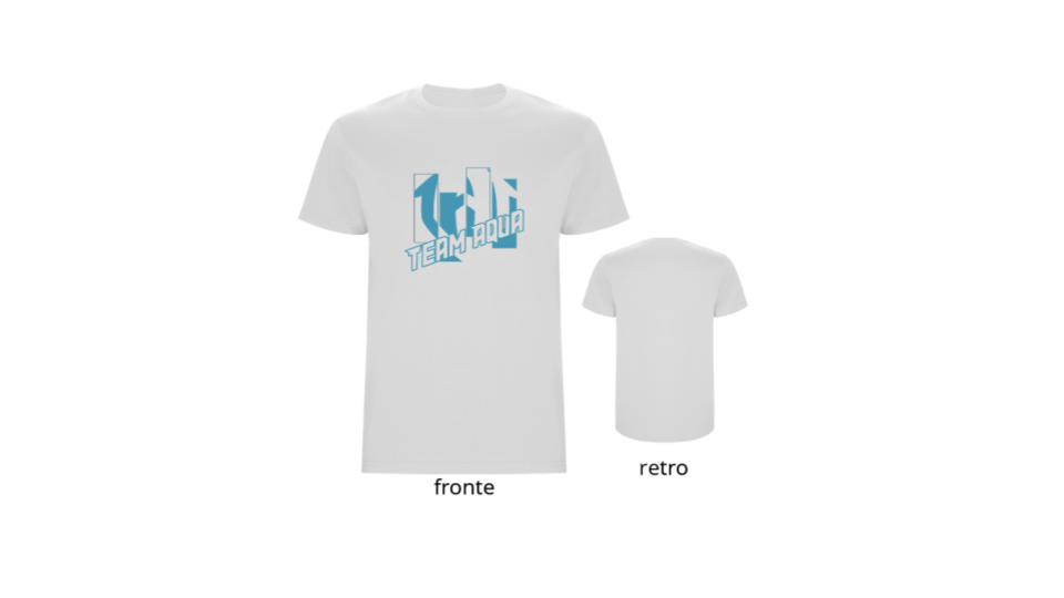 T-Shirt Ufficiale Picasso TEAM AQUA 2026