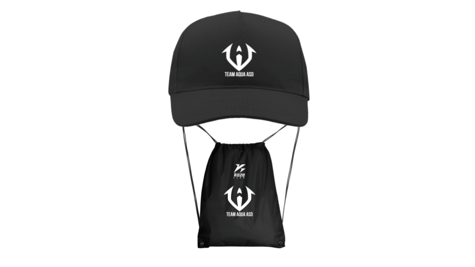 Trainer Kit Ufficiale Cappellino & Sacca TEAM AQUA 2026