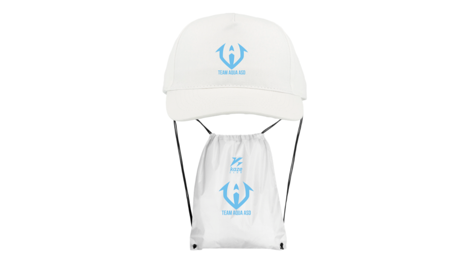 Trainer Kit Ufficiale Cappellino & Sacca TEAM AQUA 2026