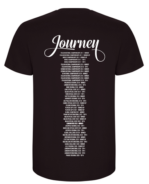 T-Shirt Ufficiale Journey TEAM AQUA 2026