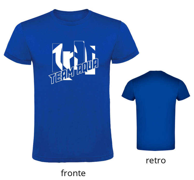 T-Shirt Ufficiale Picasso TEAM AQUA 2026